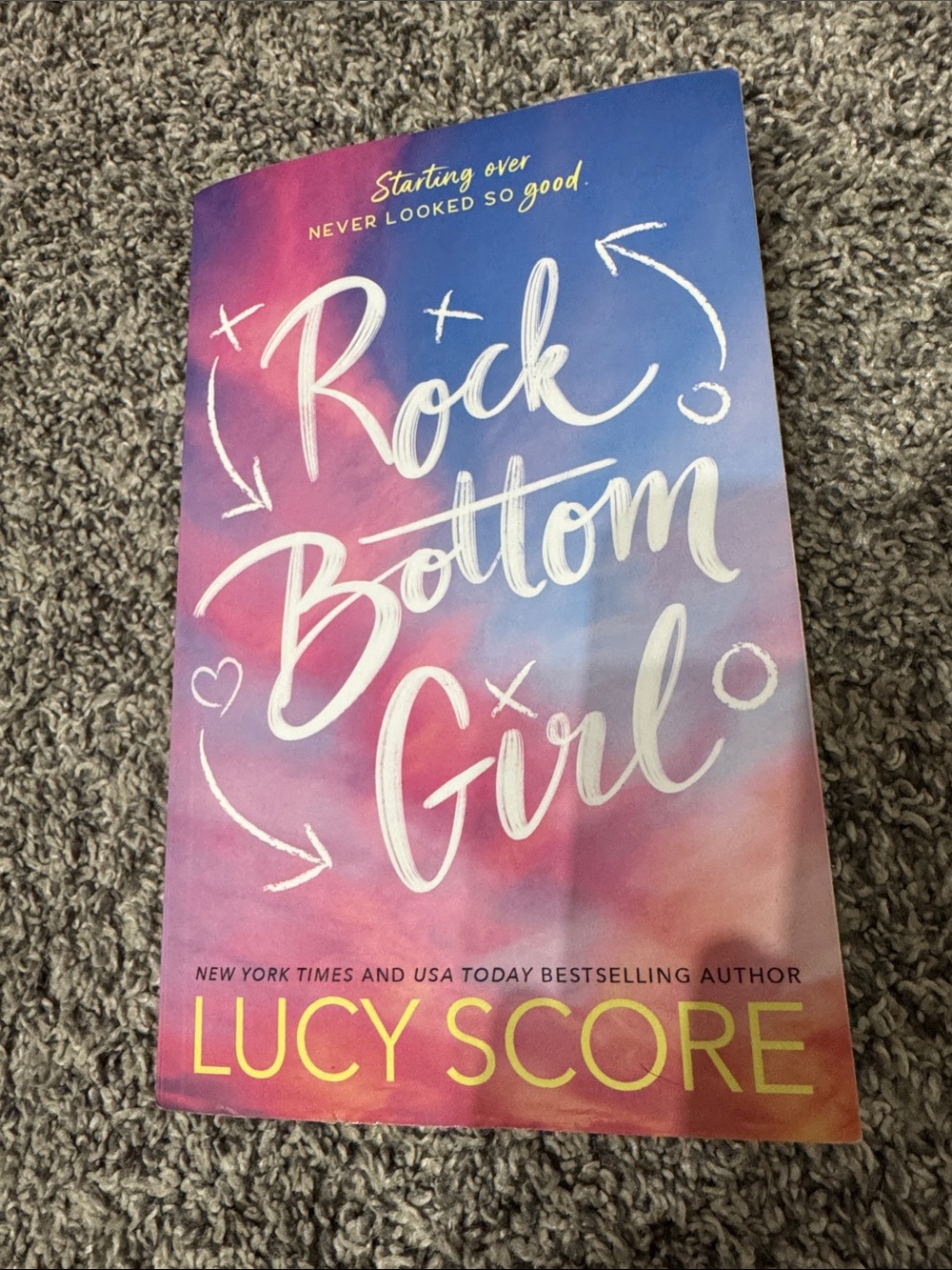 New - Rock Bottom Girl by Lucy Score